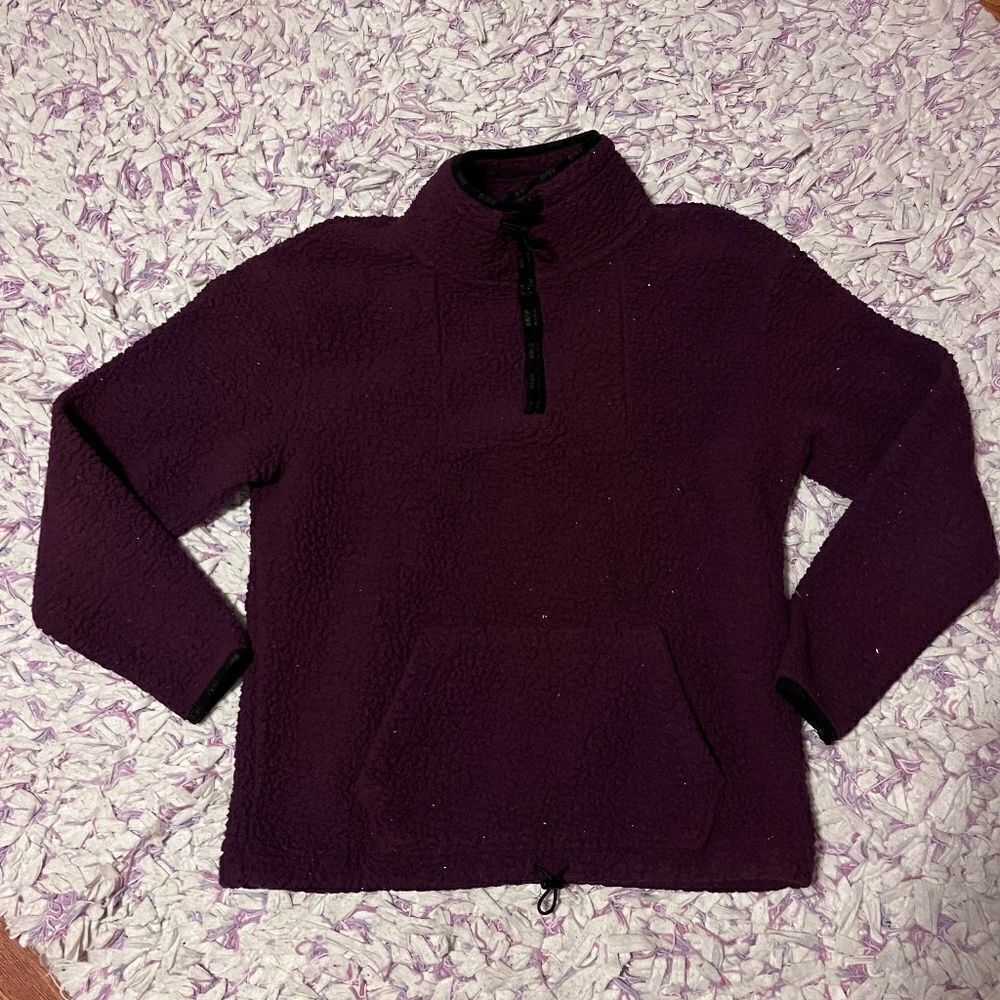 Victorias Secret VS Pink Purple all-Over X-Small Sweater Jacket